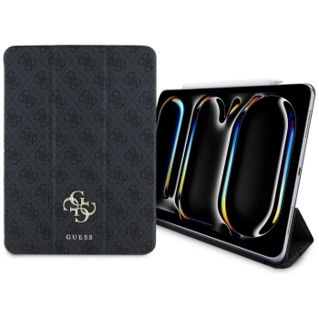 Guess Magnetic 4G Big Logo - Etui iPad Pro 11" M4 (2024) (czarny)