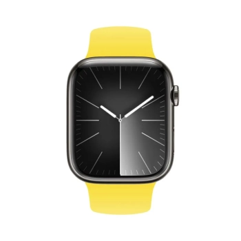 Crong Liquid - Pasek do Apple Watch 38/40/41 mm (żółty)