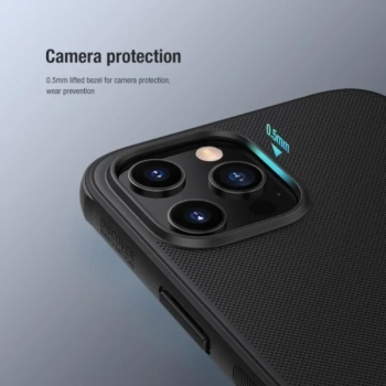 Nillkin Super Frosted Shield Magnetic - Etui Apple iPhone 12 Pro Max (Blue)