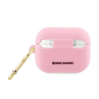 Hello Kitty Silicone 3D Kitty Head - Etui AirPods Pro (różowy)