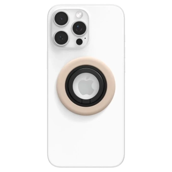 Spigen Nano Pop MagSafe Phone Ring - Magnetyczny uchwyt na palec z funkcją podstawki (Coconut Beige)