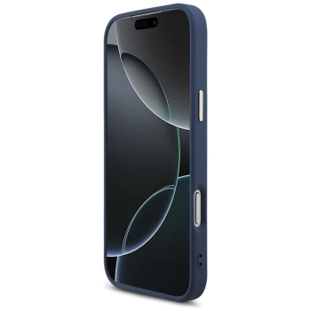 Guess 4G Big 4G Classic Logo - Etui iPhone 17 Pro Max (niebieski / złoty)