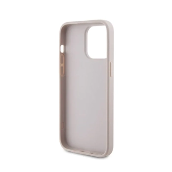 Guess 4G Metal Gold Logo - Etui iPhone 15 Pro Max (różowy)