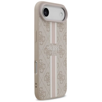 Guess 4G Printed Stripes MagSafe - Etui iPhone Air (różowy)