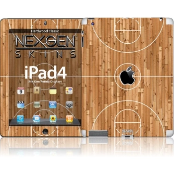 Nexgen Skins - Zestaw skórek na obudowę z efektem 3D iPad 2/3/4 (Hardwood Classic 3D)