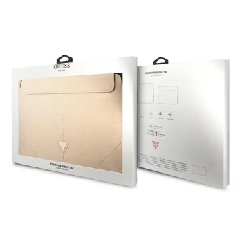 Guess Saffiano Triangle Logo Sleeve - Etui na notebooka 16
