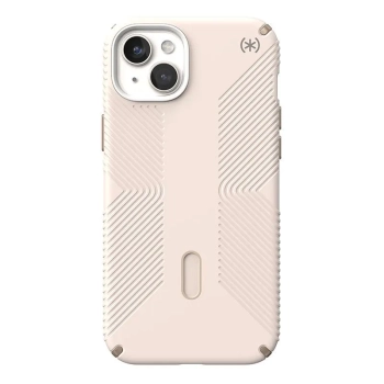 Speck Presidio2 Grip ClickLock & Magsafe - Etui iPhone 15 Plus / iPhone 14 Plus (Bleached Bone / Heirloom Gold / Hazel Brown)