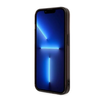 BMW Half Tricolor - Etui iPhone 14 Pro Max (czarny)