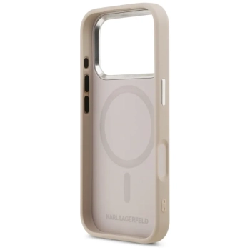 Karl Lagerfeld Karl & Choupette Pins MagSafe - Etui iPhone 17 Pro Max (różowy)