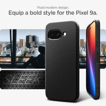 Spigen Liquid Air - Etui do Google Pixel 9a (Matte Black)