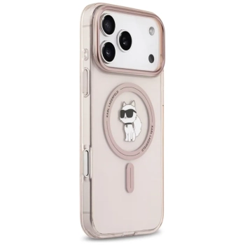 Karl Lagerfeld IML Choupette MagSafe - Etui iPhone 17 Pro Max (różowy)