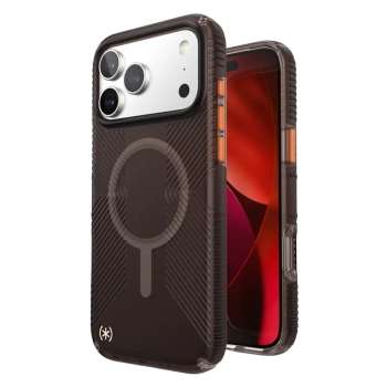 Speck Presidio Lux Grip MagSafe - Etui iPhone 17 Pro Max (Luxury Shade Matte / Orange)