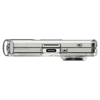 Spigen Ultra Hybrid Pro Mag MagSafe - Etui do Samsung Galaxy Z Fold 7 (Clear/White)