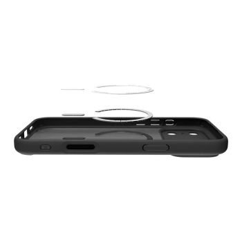 Spigen Ultra Hybrid Mag MagSafe - Etui do iPhone 17 Pro (Frost Black)