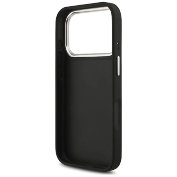 Guess Grained Big 4G Classic Logo - Etui iPhone 17 Pro (czarny)
