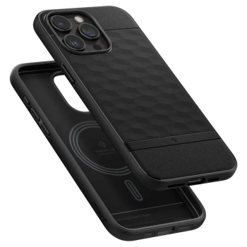 Spigen Caseology Parallax Mag MagSafe - Etui do iPhone 15 Pro (Matte Black)