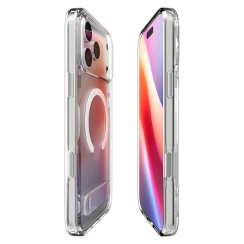 Spigen Ultra Hybrid T Mag MagSafe - Etui do iPhone 17 Pro Max (Clear/White)