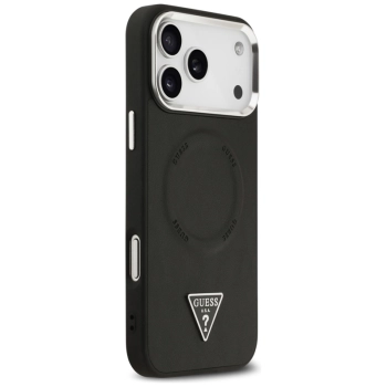Guess Triangle Logo MagSafe - Etui iPhone 17 Pro Max (czarny)