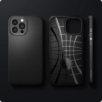 Spigen Liquid Air - Etui do iPhone 13 Pro (Czarny)