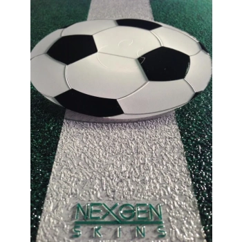 Nexgen Skins - Zestaw skórek na obudowę z efektem 3D iPad 2/3/4 (Soccer Field 3D)
