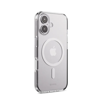 Crong Clear MAG Cover - Etui MagSafe iPhone 17 (przezroczysty)