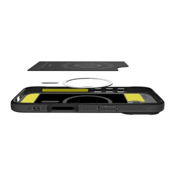 Spigen Rugged Armor Mag MagSafe - Etui do iPhone 17 (Matte Black)