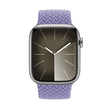 Crong Wave Band - Pleciony pasek do Apple Watch 38/40/41 mm (fioletowy)