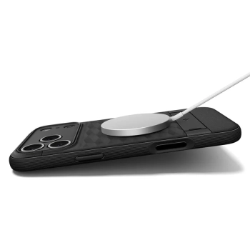 Spigen Parallax S Mag MagSafe - Etui do iPhone 17 Pro Max (Matte Black)
