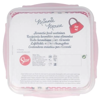 Minnie Mouse - Lunchbox / hermetyczne pudełko śniadaniowe 750ml
