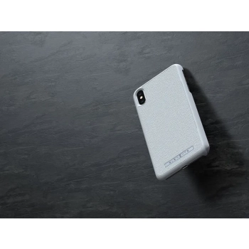 Nordic Elements Original Idun - Materiałowe etui iPhone Xs Max (Light Grey)