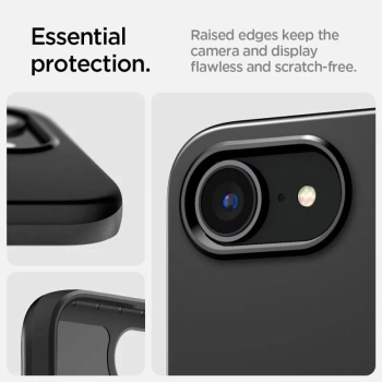 Spigen Thin Fit Mag MagSafe - Etui do iPhone 16e (Czarny)