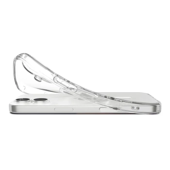 Spigen Liquid Crystal Mag MagSafe - Etui do iPhone 17 (Clear/White)