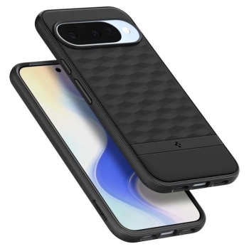 Spigen Parallax Mag MagSafe - Etui do Google Pixel 10 / 10 Pro (Matte Black)