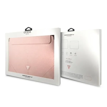 Guess Saffiano Triangle Logo Sleeve - Etui na notebooka 16