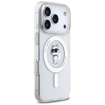 Karl Lagerfeld IML Choupette MagSafe - Etui iPhone 17 Pro Max (przezroczysty)