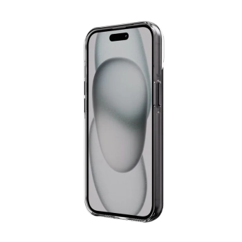Crong Clear MAG Pro - Etui iPhone 15 MagSafe (czarny)