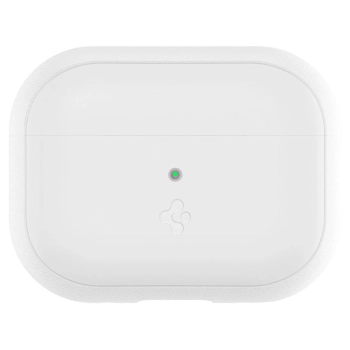 Spigen Silicone Fit Strap -  Etui do Apple AirPods Pro 1 / 2 (Biały / Szary)