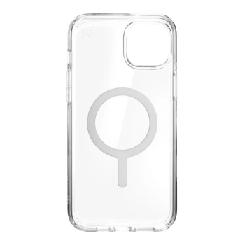 Speck Presidio Perfect-Clea + MagSafe - Etui iPhone 15 Plus / iPhone 14 Plus (Clear)