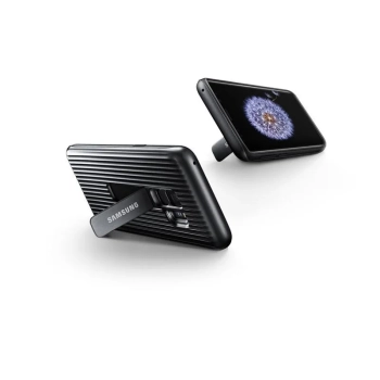 Samsung Protective Standing Cover - Etui Samsung Galaxy S9 z podstawką (srebrny)