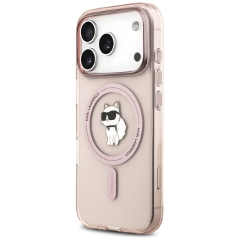 Karl Lagerfeld IML Choupette MagSafe - Etui iPhone 17 Pro (różowy)