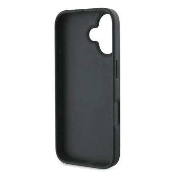 Guess 4G Bottom Stripe - Etui iPhone 16 Plus (szary)