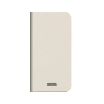 Moshi Overture MagSafe - Skórzane etui 3w1 z klapką iPhone 15 Pro Max (Eggnog White)