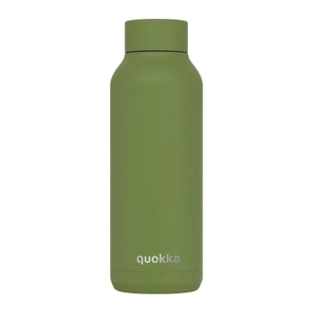 Quokka Solid - Butelka termiczna ze stali nierdzewnej 510 ml (Olive Green)