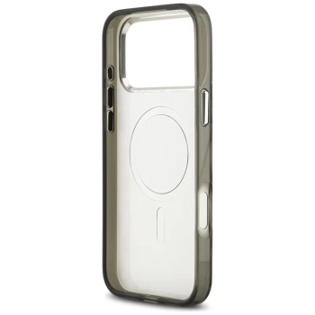 Karl Lagerfeld IML Leopard Pattern MagSafe - Etui iPhone 17 Pro Max (brązowy)