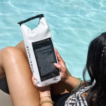 Case-Mate Waterproof Mini Phone Bucket Dry Bag - Wodoodporna torebka z kieszenią na telefon do 7” (Citrus Splash)