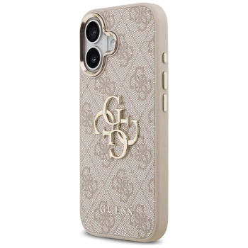 Guess 4G Big 4G Classic Logo - Etui iPhone 17 (różowy / złoty)