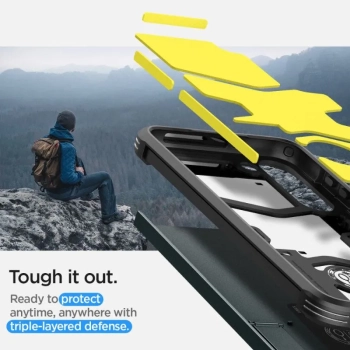 Spigen Tough Armor - Etui do Samsung Galaxy S23 (Abyss Green)