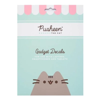 Pusheen - Zestaw 16 naklejek na laptopa / smartfona z kolekcji Foodie