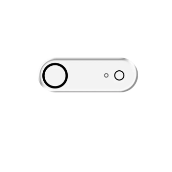 3mk Lens Pro Full Cover - Szkło na obiektyw aparatu iPhone Air