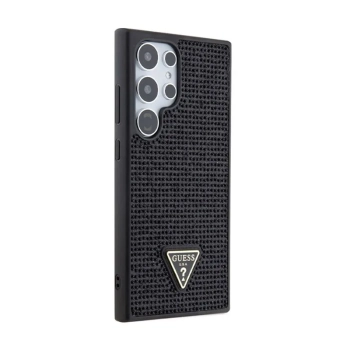 Guess Rhinestone Triangle - Etui Samsung Galaxy S24 Ultra (czarny)